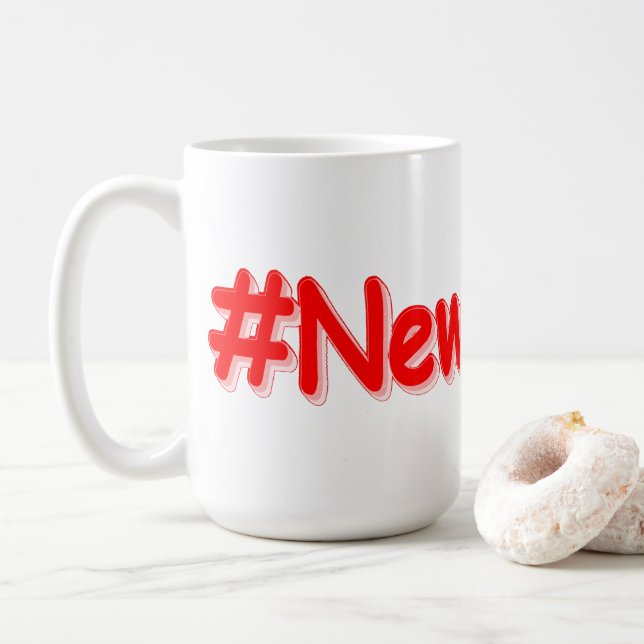 "#NewYorker " Sött Design. Köp Nu Kaffemugg (Med munk)