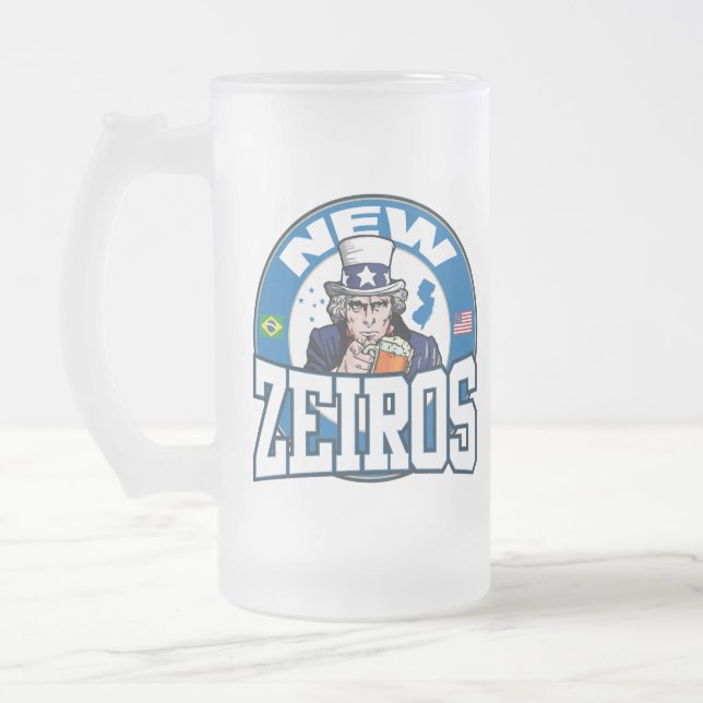 NewZeiros Fryst glas Mugg (Vänster)