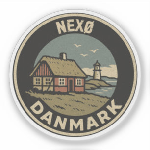Nexø, Danmark Danmark Klistermärken