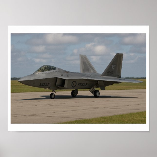 Next-gen RNZAF fighter Poster (Framsidan)