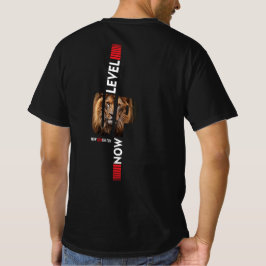 Next Level Lion Herrtröja – Motiverande T Shirt