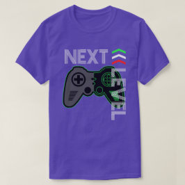 Next Level Video Game Neon Green Controller T Shirt