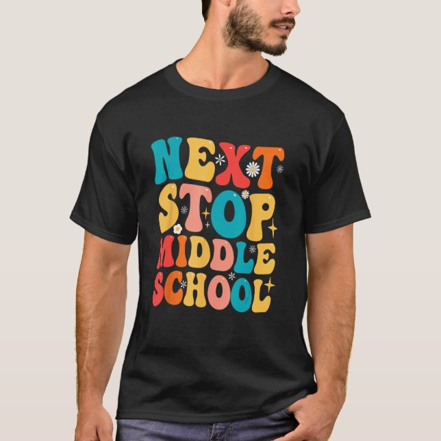 Next Stop Middle School  Graduate 5th Grade Gradua T Shirt (Framsida)