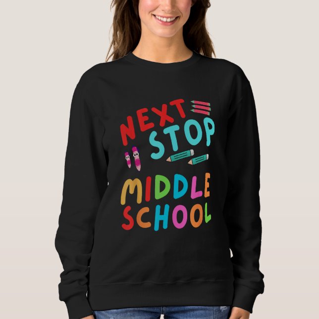 Next Stop Middle School  Graduation Cl Of 2023 T Shirt (Framsida)