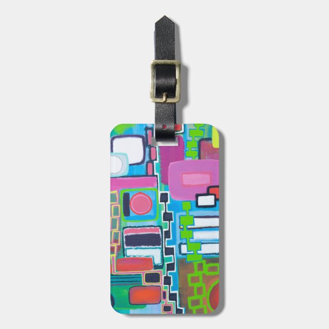 Nexus Luggage Tag Bagagebricka (Vertikal Framsida)