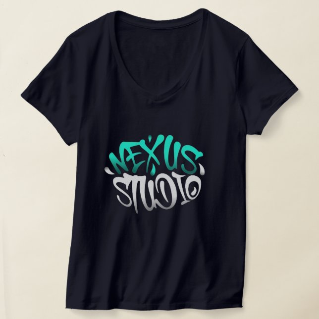 Nexus Studio Graffiti Stil T-Shirt (Laydown)