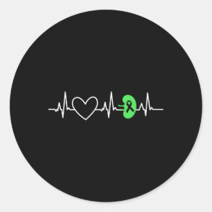 Ney Disease Awareness Hunt Transplant Organdondo Runt Klistermärke