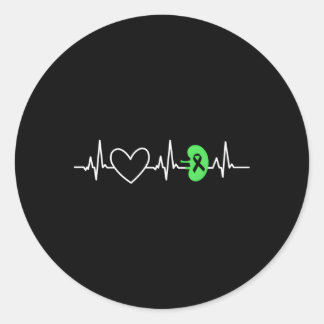 Ney Disease Awareness Hunt Transplant Organdondo Runt Klistermärke