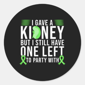 Ney Donor Ney Transplant Runt Klistermärke