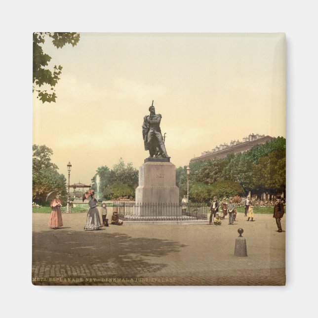 Ney's Memorial, Metz, Tyskland Magnet (Framsidan)