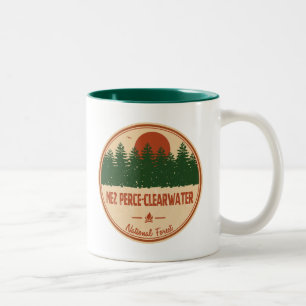 Nez Perce-Clearwater National Forest Två-Tonad Mugg