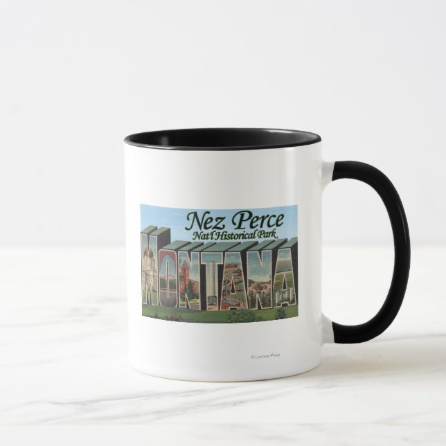Nez Perce Nat'l Park Montana Mugg (Höger)