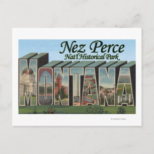 Nez Perce Nat'l Park Montana Vykort