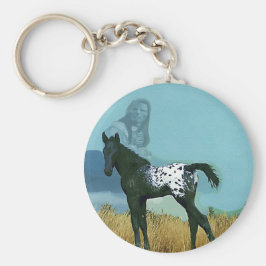 Nez Perce Pony Keychain Nyckelring