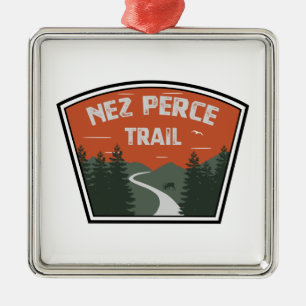 Nez Perce Trail Julgransprydnad Metall