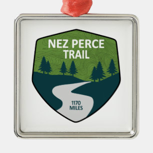 Nez Perce Trail Julgransprydnad Metall