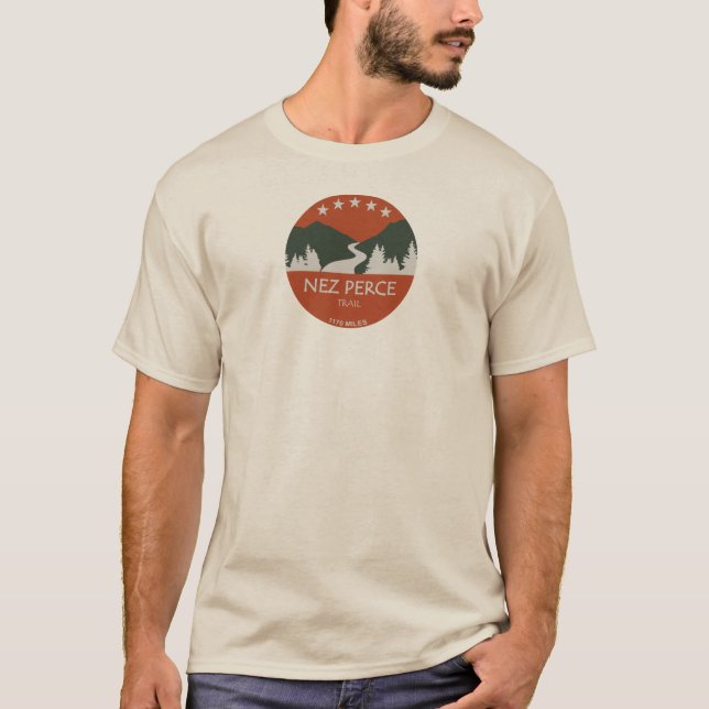 Nez Perce Trail T Shirt (Framsida)