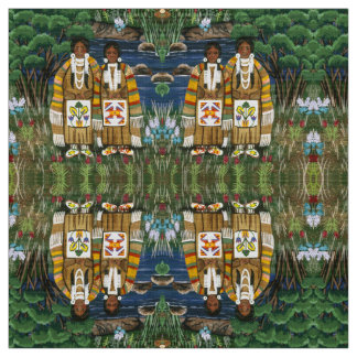 Nez Perce Woman Tyg