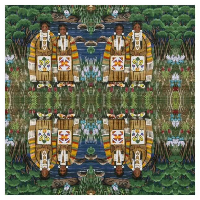 Nez Perce Woman Tyg (Prov)