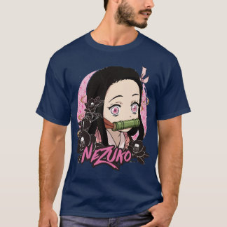 Nezuko, den ärade demon t shirt