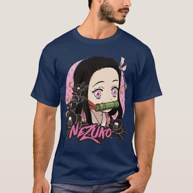 Nezuko, den ärade demon t shirt (Framsida)