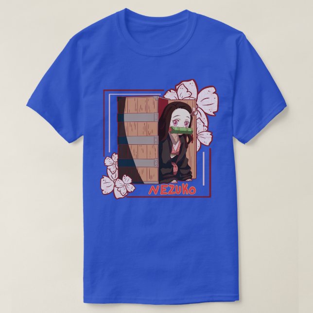 Nezuko i Box Nezuko Kamado Demon Sayer Kawa T Shirt (Design framsida)
