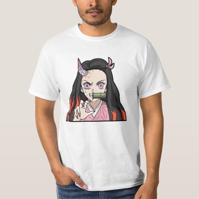 Nezuko kamado arg t shirt (Framsida)