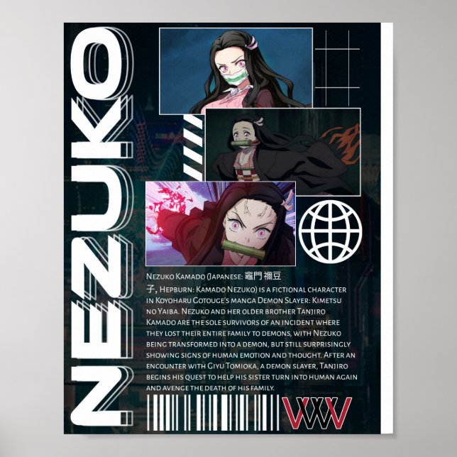 Nezuko poster (Framsidan)