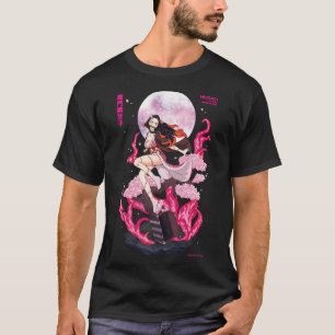 Nezuko Rage Måne T-Shirt