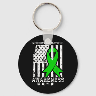 Nf1 Medvetenhet Neurofibromatos T Shirt Nyckelring