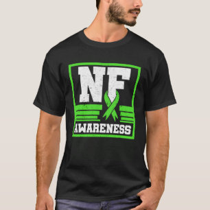 NF Medvetenhet Neurofibromatos Schwannomatosis Kri T Shirt