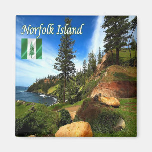 NF - Norfolön - Panorama Magnet