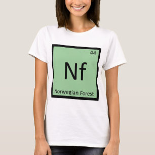 Nf - Norsk Skogskatt Kemiskt Element Symbol Tee