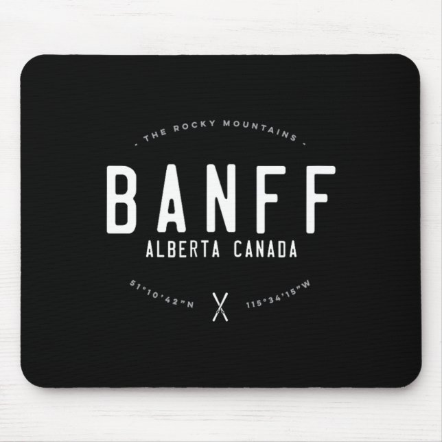 Nff Alberta Canada Graphic Distress Vintage Ski Musmatta (Framsidan)