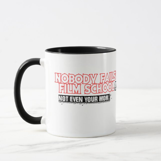 NFFS Logo Coffee Mug | Nobody Fails Film School  Mugg (Vänster)