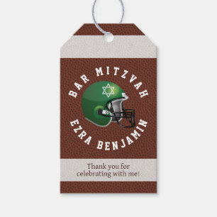 NFL Amerikansk Fotboll Bar Mitzvah Förmånsetikette Presentetikett