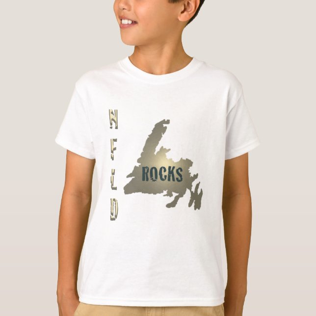 Nfld Sten Kids Ringer T-Shirt (Framsida)