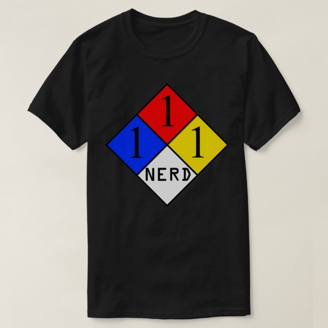 NFPA NERD T SHIRT (Design framsida)