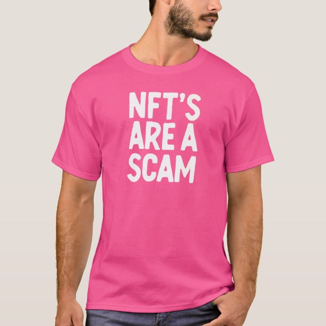 Nft är en skam t shirt (Framsida)