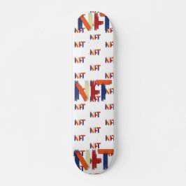 NFT ART MINI SKATEBOARD BRÄDA 18,5 CM