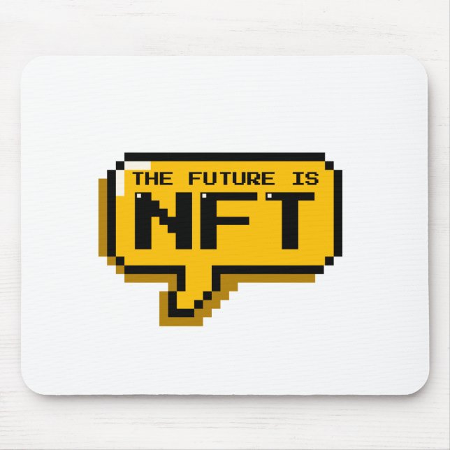 NFT Crypto art Bossica Mouse Pad Musmatta (Framsidan)