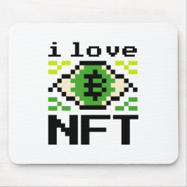 NFT Crypto art Bossica Mouse Pad Musmatta
