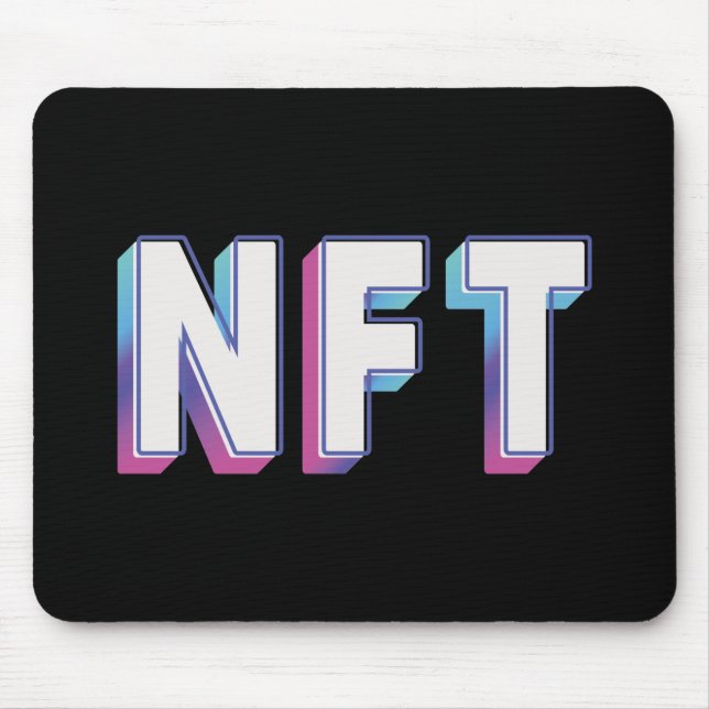 NFT Crypto art Bossica Mouse Pad Musmatta (Framsidan)