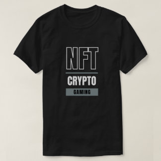 NFT Crypto Gaming T-Shirt Digital Art & Blockchain