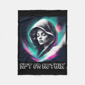 NFT eller Nothin’ - Fold Webben3 och kryptoentusia Fleecefilt