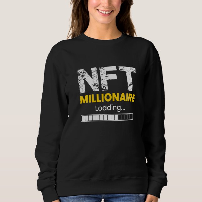 Nft Millionaire-laddning T Shirt (Framsida)