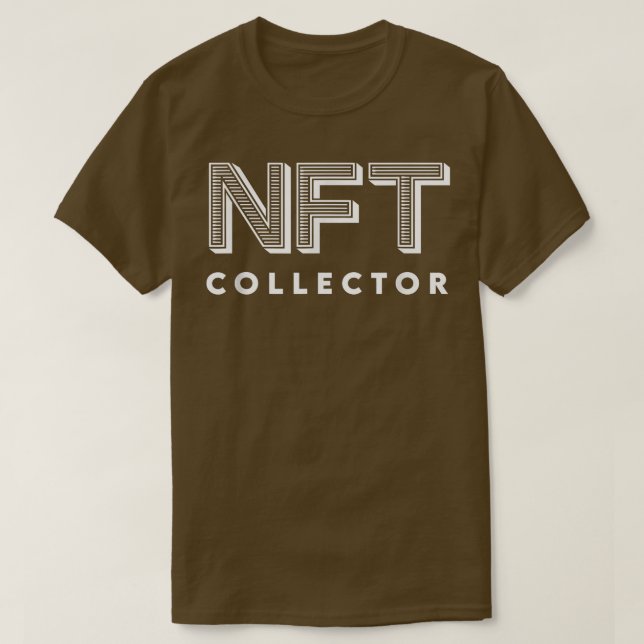 NFT-skjorta, NFT Collector, NFT Life NFT Collector T Shirt (Design framsida)