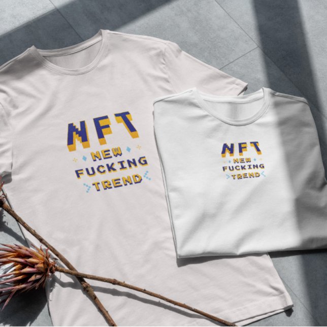 Nft Trend Pixel Art T Shirt (Skapare uppladdad)
