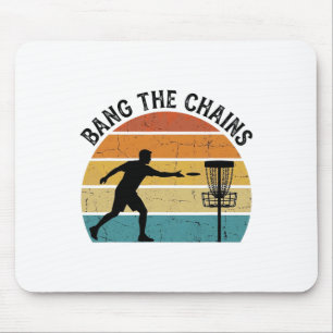 Ng Kedjorna Retro Disc Golf Silhuett Vintage S Musmatta