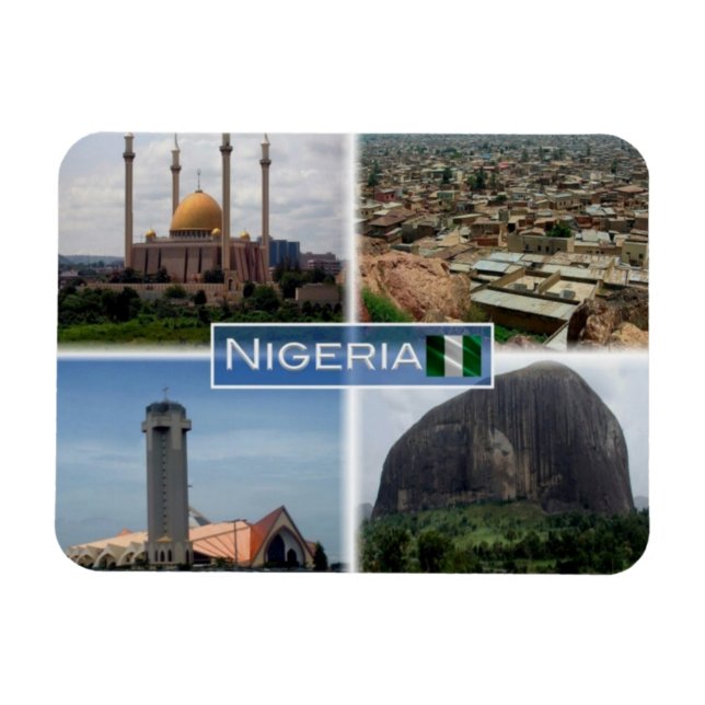 NG Nigeria - Magnet (Horisontell)